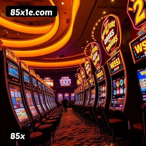 Catálogo slots 85x mostrando top jogos Gates Olympus Sweet Bonanza Fortune Tiger Big Bass volatilidade RTP